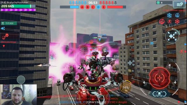 War Robots КАК ИГРАЕТ УСТАВШИЙ РУССКИЙ смотреть онлайн