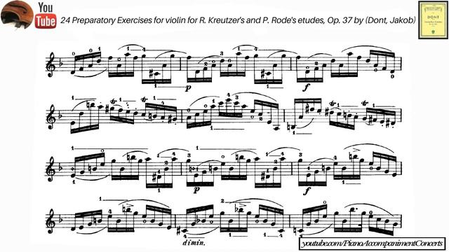 Dont Jakob - Violín Exercise no. 15 | Piano Accompanist for Beginner смотреть онлайн