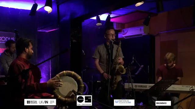 Brian Molley Quartet w/guest Krishna Kishor, sampler footage live at the Unwind Centre, Chennai смотреть онлайн