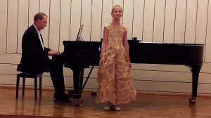 Горные вершины спят во тьме ночной, Титкова Лиза, экзамен академ.вокал 14.12.17