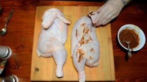 КУРИЦА В ДУХОВКЕ. Курица в маринаде. Рецепт жареной курицы в духовке.