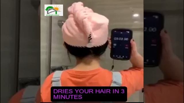 Instant Quick Drying Hair Towel