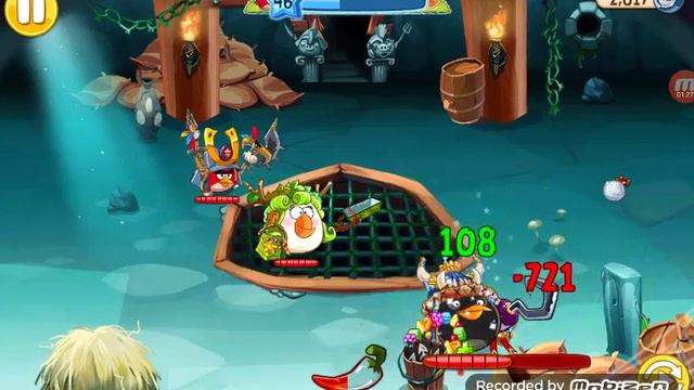 ANGRY BIRDS EPIC - COBALT PIG CASTLE! смотреть онлайн