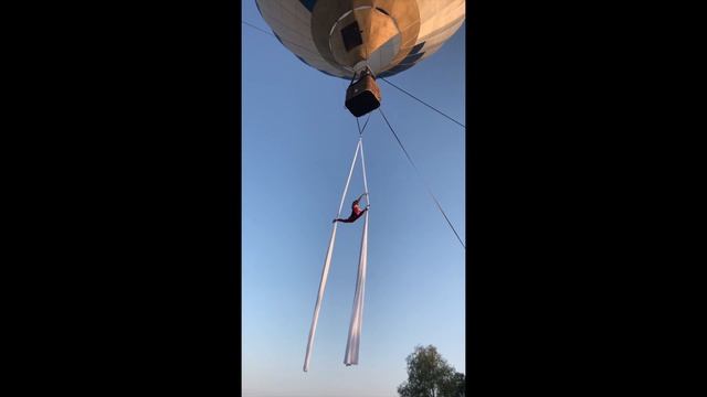 Воздушные полотна, промо видео Селенковой Александра