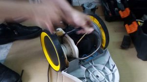 Сборка пылесоса Zanussi 2100w, часть 3. Проверка работоспособности. Ремонт пылесоса занусси ZAN