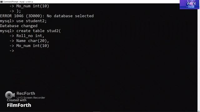 Explan MySQL Statements 1.CREATE DATABASE 2.CREATE TABLE 3.INSERT INTO Statement 4.SELECT Statement