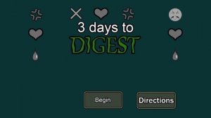 Day 2 - 3 Days to Digest