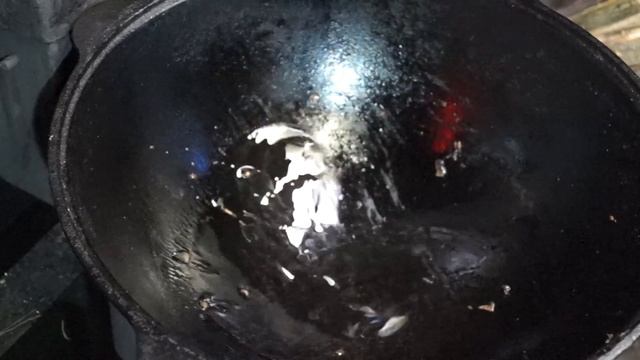 Жульен в казане на костре. Потрясающий сливочный вкус с дымком. смотреть онлайн