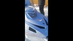 САНЯ БЫК И ОЛЕГ МОНГОЛ ЕДУТ НА СНЕГОХОДЕ НА РЫБАЛКУ