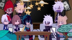 Class 1-A + LOV react to Demon Slayer || Uppermoons || MHA x Demon Slayer || 1/7 || Gacha Club