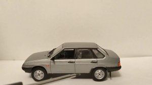 Ваз 21099 Спутник автолегенды ссср deagostini 1:43
