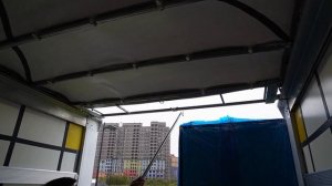 Шторный полуприцеп Auflieger. 16.5 метров, 4 оси SAF.