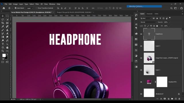 Photoshop Tutorial - Product Banner Design in Photoshop - E-commerce Social Media Banner смотреть онлайн