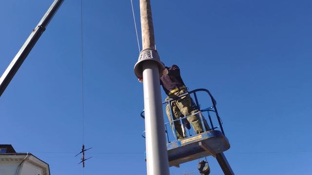 Севастополь реконструкция ул.Большая Морская Монтаж декоративных элементов опор наружного освещения смотреть онлайн