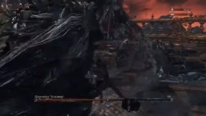 Bloodborne-первый босс