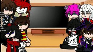 Fandom react to each other/Ray/tpn,bsd,Horrortale,afton family,kny,st,mha,creepypasta,TDLOS/part 1/