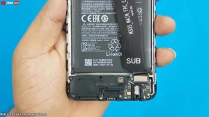 Redmi Note 10 ремонт полный разбор, снять дисплей, аккумулятор.