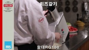 치즈갈기 할데 채소절단기 RG100 블럭치즈갈기