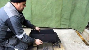 Складной мангал "Портфель,  от нашего партнера.