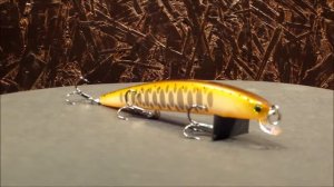 Воблеры ITUMO. Воблеры на щуку. MYSTIC 120F/SP. Крупные минноу. "3D" FHD.