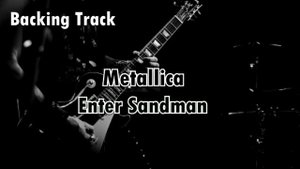 Metallica - Enter Sandman (guitar backing track)