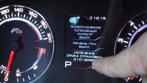 FERRUM GF 851L Обзор функционала комбинации приборов для Гранты, Калина2, Datsun