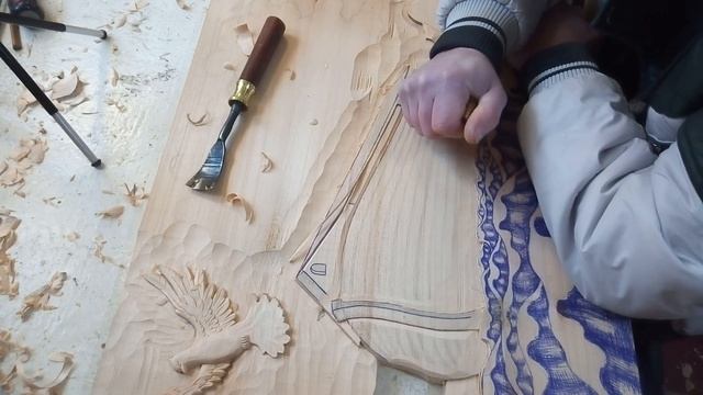 #резное#панно#уроки резьбы#ковчег ч.2 смотреть онлайн