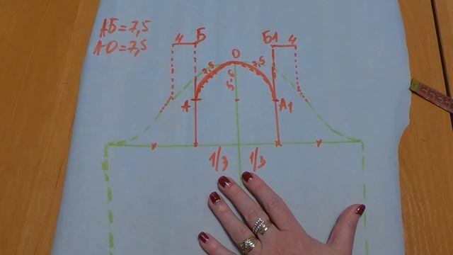 Дизайнерский рукав. Моделирование, раскрой и последовательность обработки