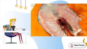 Жареная осетрина