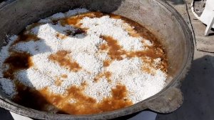 4 вида ПЛОВА!!! Часть 3. Чайханский ПЛОВ!!! рецепт от ошпаза ДОНИЁРА