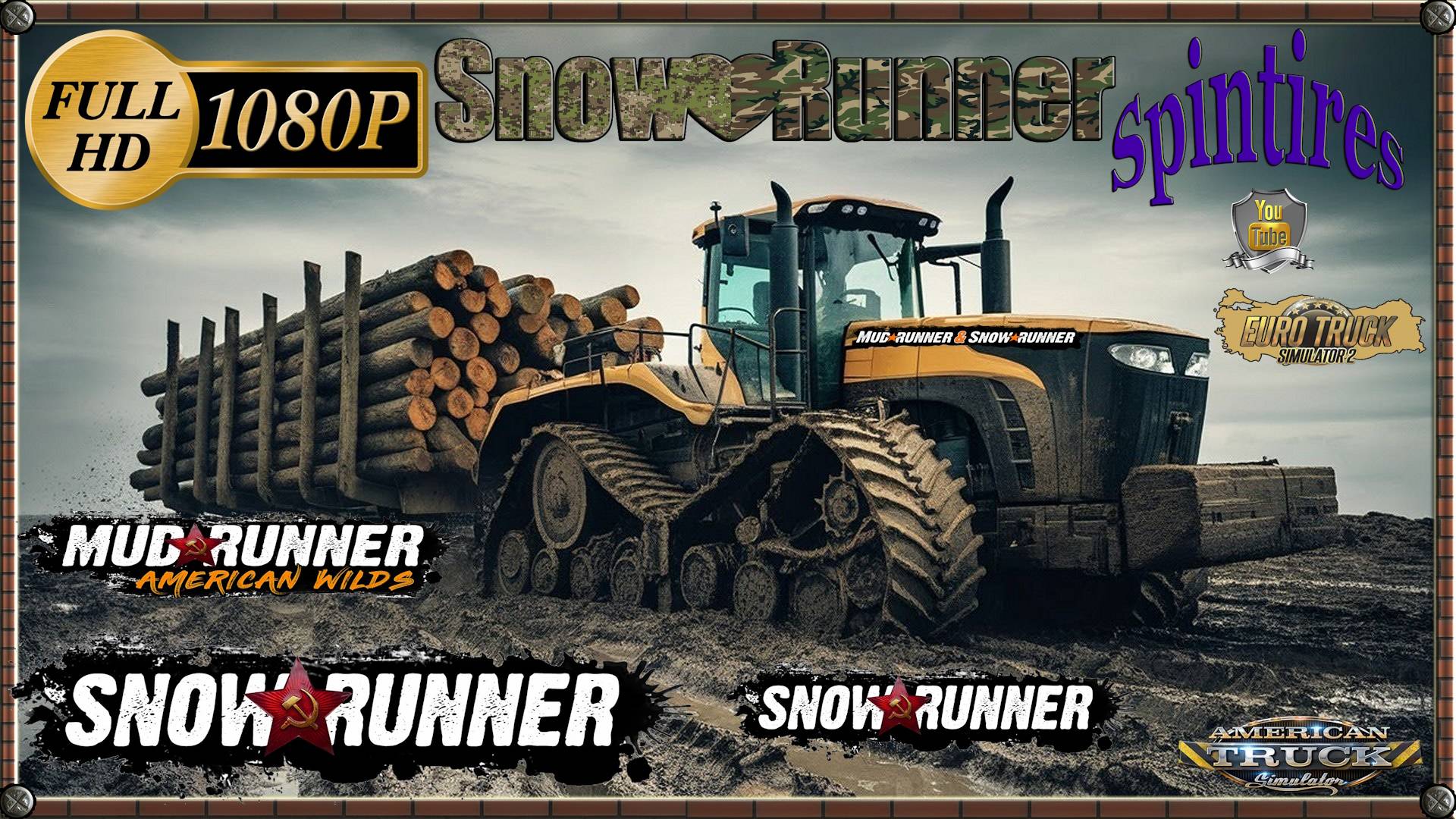 #Spintires #MudRunner месем грязь 3 #SnowRunner