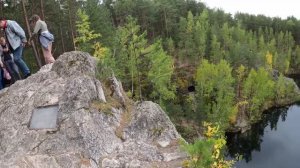 Поездка и поход в Бажовских Местах - Тальков Камень (Сысерть, Свердловская обл.)