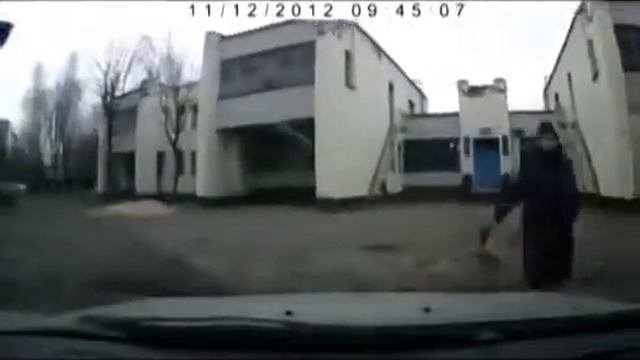 Как Российская полиция останавливает автомобили полицейской погони мая 2015 [БРУТАЛЬНАЯ концовка]