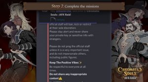 Chromatic Souls : AFK Raid NFT Airdrop Event Guide