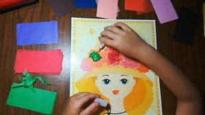 Аппликация тишью