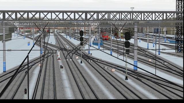 Прямая трансляция с камеры видеонаблюдения на станции Москва-Киевская-пассажирская