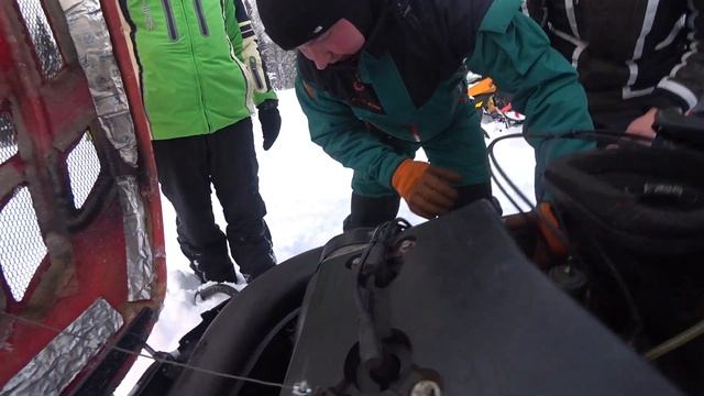 Снегоход Тайга и пять Горников. Новогодние покатушки на снегоходах. Сезон 2022, 5 января. смотреть онлайн