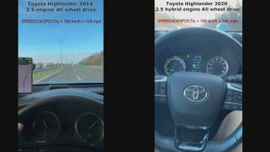 what is the real fuel consumption? Toyota Highlander 2014 VS 2020 какой реальный расход топлива?