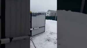 Закончил установку автоматики на распашные ВОРОТА | Распашные ворота