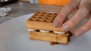 Венские вафли с начинкой / Домашний венские вафли