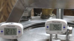 Измерение температуры при классическом методе. Тушёнка из говядины в автоклаве НЕФОР.