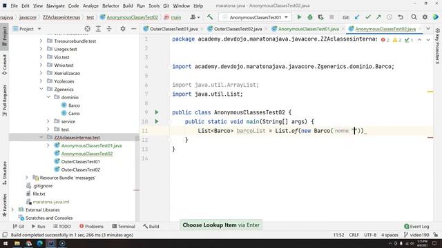 191 - Classes Internas pt 03 - Classes Anônimas смотреть онлайн