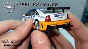 Очередная лимитка от Минича | Обзор модели Opel V8 Coupe DTM 1:43 Minichamps | limited 1200 pcs.