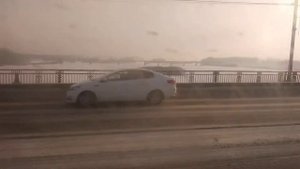 Кузнецкий мост Левый берег Новокузнецк Кузбасс 05 01 2021