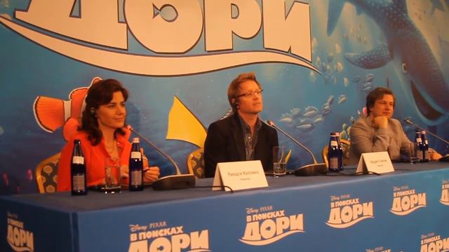 Пресс-конференция к фильму "В поисках Дори" смотреть онлайн