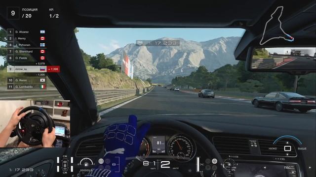 THRUSTMASTER T300 RS GT Edition, Анпакинг, Установка на кокпит, тест драйв в GT Sport