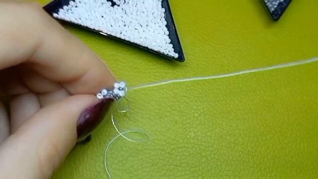 Красивая бижутерия - ЧОКЕР ИЗ БИСЕРА! МК бусина из бисера своими руками.