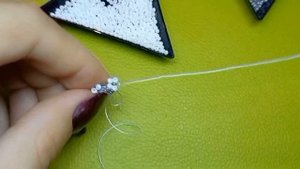 Красивая бижутерия - ЧОКЕР ИЗ БИСЕРА! МК бусина из бисера своими руками.
