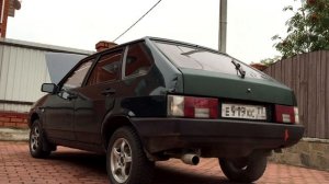 Глушитель SAAB 9000 2.3 Turbo на ваз 2109 8V (Звук)