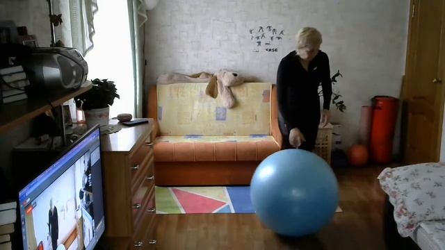 Фитбол с Татьяной Сагировой смотреть онлайн